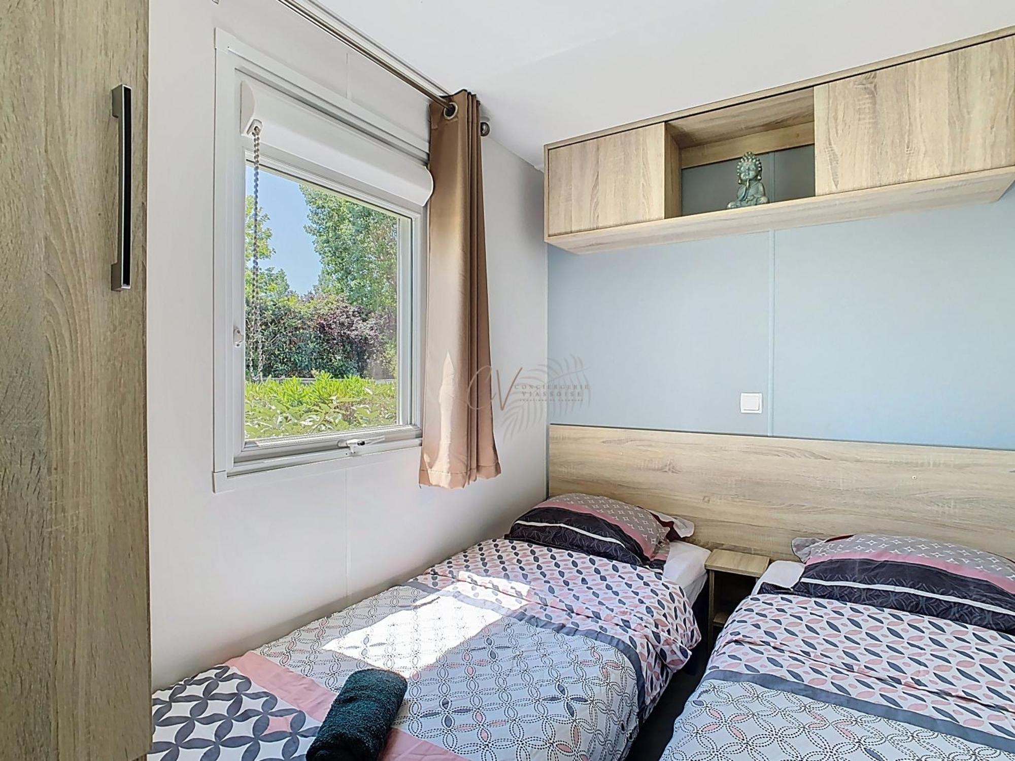 Mobil-Home Ja 68 A Vias - La Carabasse - Camping Siblu Avec Piscine Εξωτερικό φωτογραφία